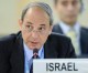 Stellungnahme von Israels UN-Botschafter Manor im UN-Menschenrechtsrat