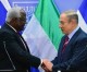 Der Präsident von Sierra Leone dankte Präsident Rivlin für Israels Hilfe