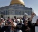 Hunderte Araber randalieren auf dem Tempelberg in Jerusalem