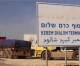 Demonstranten blockierten den Grenzübergang Kerem-Shalom