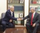 Präsident Rivlin traf sich mit Gantz und Netanyahu