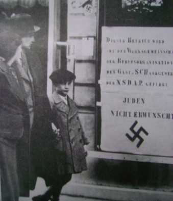 1938 in Deutschland: Juden nicht erwünscht. Foto: Archiv/RvAmeln