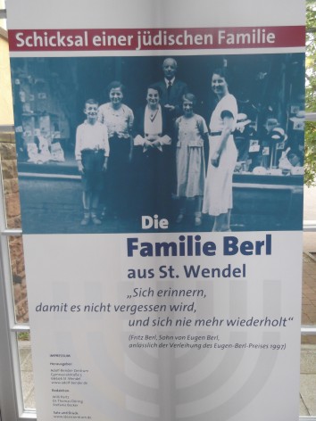 Eine Ausstellung des Adolf Bender Zentrums erinnert an das Schicksal der Familie Berl. Foto: Bodo Bost