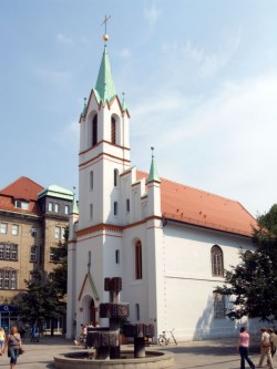 Schlosskirche in Cottbus wird Cottbus Synagoge.