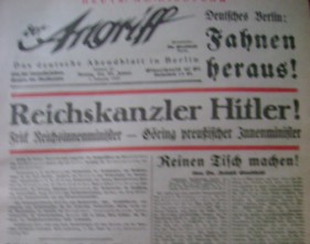 Der Angriff Machtergreifung Hitlers