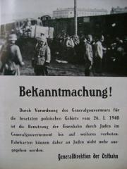 Bekanntmachung der Ostbahn. Foto: Archiv/RvAmeln