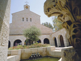 Brotvermehrungskirche in Tabgha. Foto: Tourismusministerium