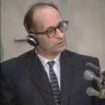 Adolf Eichmann im Prozess in Jerusalem. Foto: Archiv