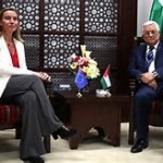 Federica Mogherini trifft Abbas. Foto: Agentur