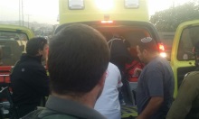 Rettungssanitäter des MDA behandeln den verletzten Offizier. Foto: MDA spokesperson