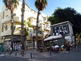 Tel Aviver Viertel Florentin. Foto: Israelisches Tourismusministerium