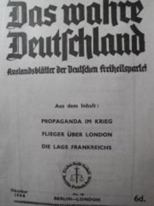Das Wahre Deutschland. Foto: Archiv RvAmeln