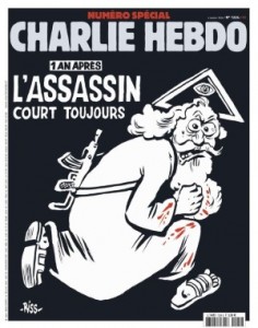 Cover des neuen Charlie Hebdo Magazin. Foto: Cover