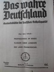 Zeitung "Das wahre Deutschland". Foto: Archiv/RvAmeln