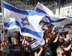Französische Juden protestieren in Marseille.