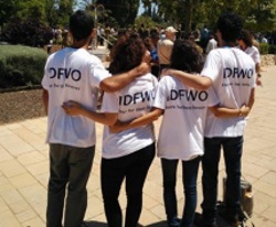 IDFWO Freiwillige. Foto: IDFWO