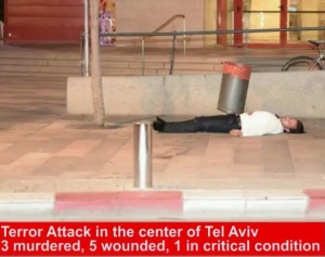 Terroranschlag in Tel Aviv. Screenshot