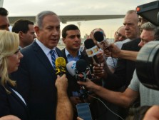 PM Netanyahu vor dem Abflug nach Africa. Foto: GPO