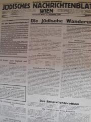 Jüdisches Nachrichtenblatt. Foto: Archiv/RvAmeln