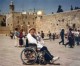 Behinderte blockieren Autobahn nach Tel Aviv