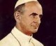 Papst Paul VI. der erste Papst der Israel besuchte selig gesprochen