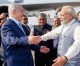 Netanyahu zu Beginn seines Besuch in Indien mit Beifall und Umarmungen begrüßt