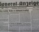 Was der General-Anzeiger am Mittwoch 23. November 1942 zu berichten wusste