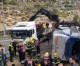 Zwei Tote und viele Verletzte bei Busunfall auf der Autobahn nach Jerusalem
