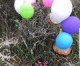 Ballone mit Sprengstoff gefüllten Fußbällen aus dem Gazastreifen sollen Kinder töten