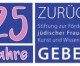 25 Jahre Stiftung ZURÜCKGEBEN