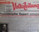 Was die Deutsche Volkszeitung am 21. Februar 1937 noch aus Prag, Paris und Basel berichten konnte